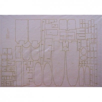 Szkielet do USS OAKLAND - Modelik 22/05