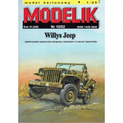Willys Jeep - Modelik 10/02