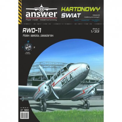 Samolot  RWD-11 - Answer 524
