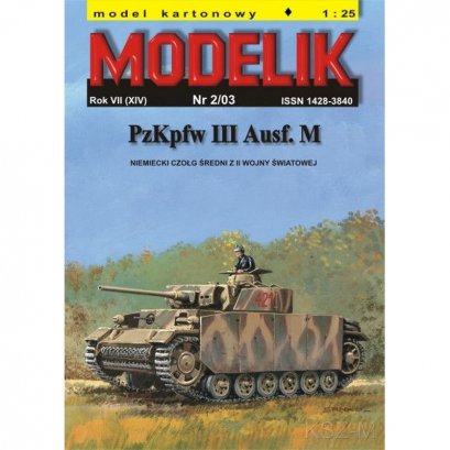 PzKpfw III Ausf. M (Panzer III) - Modelik 2/03