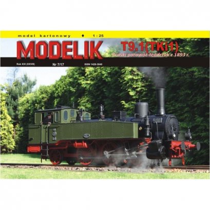 Parowóz T9.1 (TKi1) - Modelik 7/17