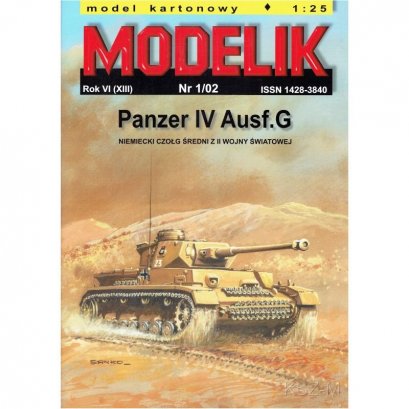 Panzer IV Ausf.G - Modelik 1/02