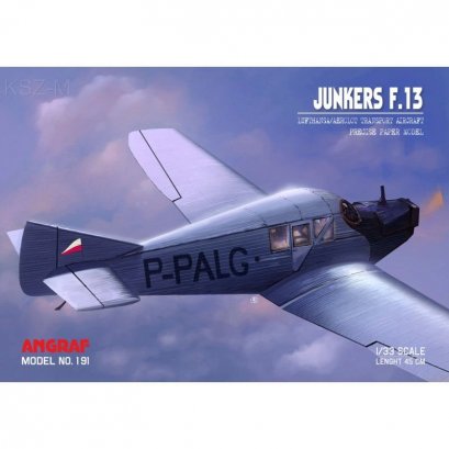 Junkers F.13  samolot pasażerski - Angraf 191