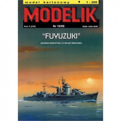 FUYUZUKI - japoński niszczyciel - Modelik 16/06