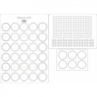 Koła do wagonu BC3 - Angraf 130