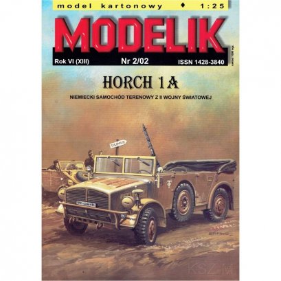 Samochód Horch 1a - Modelik 2/02