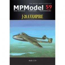 J-28A Vampire - MPModel 59