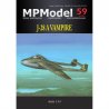 J-28A Vampire - MPModel 59