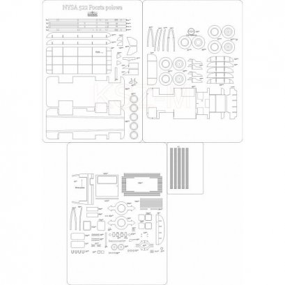 Szkielet detale do NYSA 522 - Answer 526