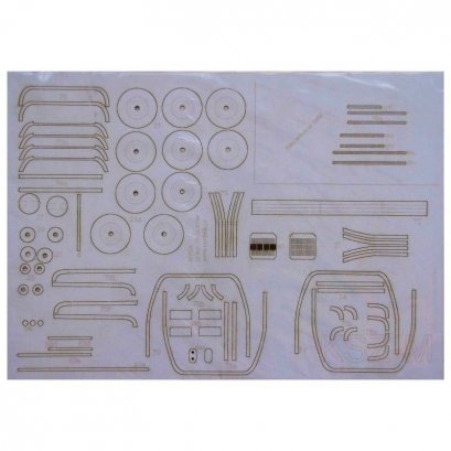 Szkielet, koła, detale do NYSA 522 - Modelik 18/06 i 19/06