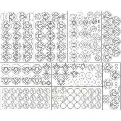 Koła do parowozu Ty 45 - Angraf 1/05