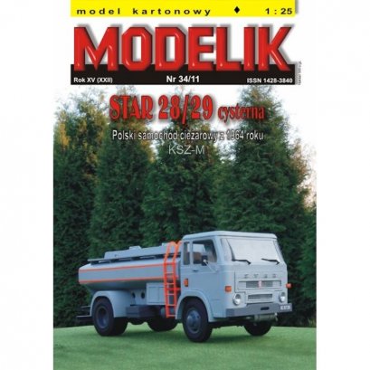STAR 28/29 cysterna - Modelik 34/11