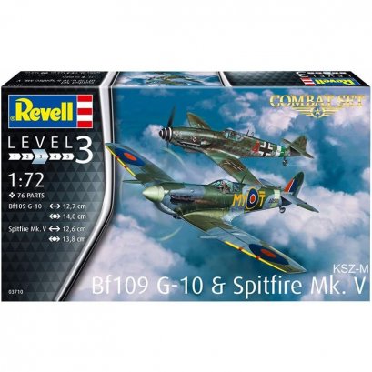 Bf-109 G-10 & Spitfire MK.V - REVELL 03710