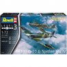 Bf-109 G-10 & Spitfire MK.V - REVELL 03710