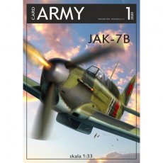 Myśliwiec Jak-7B - Card Army 1