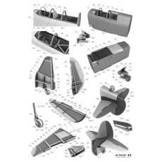 Myśliwiec Jak-7B - Card Army 1