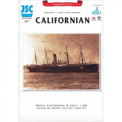 Parowiec CALIFORNIAN - JSC 417