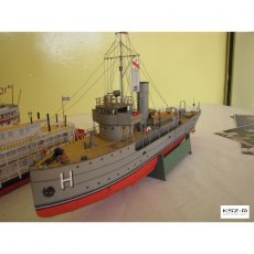 Kanonierka ORP GENERAŁ HALLER - Modelik 24/12