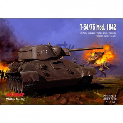 T-34/76 1942 UZTM Turret - Angraf 192