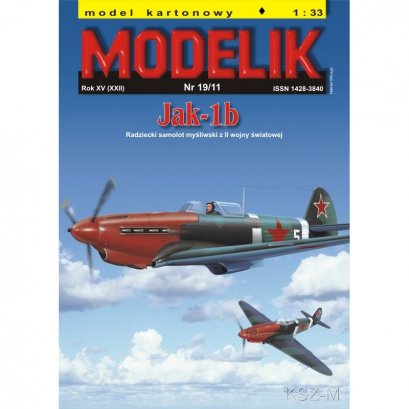 Myśliwiec Jak-1b - Modelik 19/11