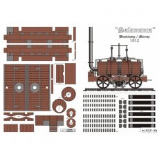 Parowóz SALAMANCA - Modelik 5/15